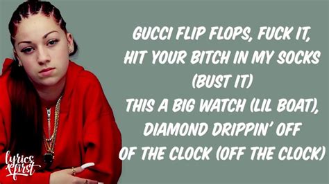 bhad bhabie gucci flip flops reddit|gucci flip flops lyrics meaning.